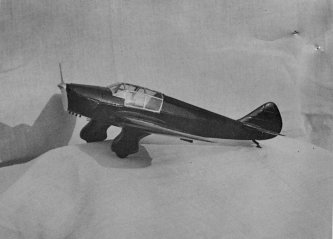 MacRobertson Race 1934 Miles Falcon model (Harold Brook) [0823-0001]