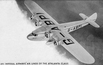 Imperial Airways G-ABPI (Later VT-AEF) AW Atlanta 'Atalanta' [0738-0003]