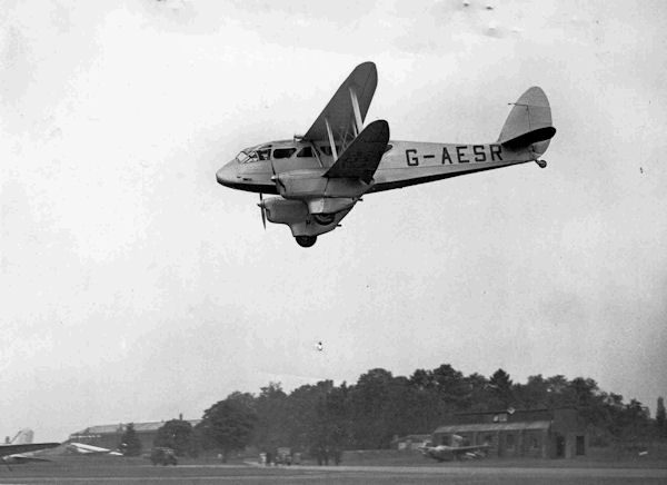 G-AESR DH Rapide in 1948