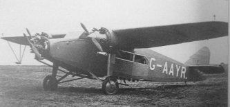 G-AAYR Avro 624