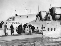 G-ADUX S23 Empire 'Cassiopeia' 27 Jan 1937 First Air Mail to Africa [0914-0001]
