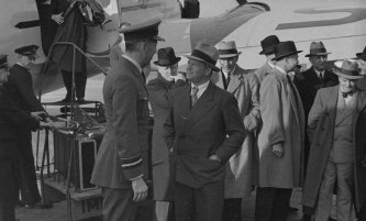 Gen Milch and German Delegation Croydon 1937 [0312-0046]